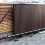 откатные ворота (2)